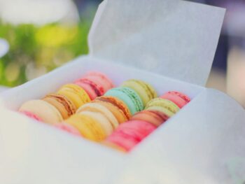 close up of cupcakes