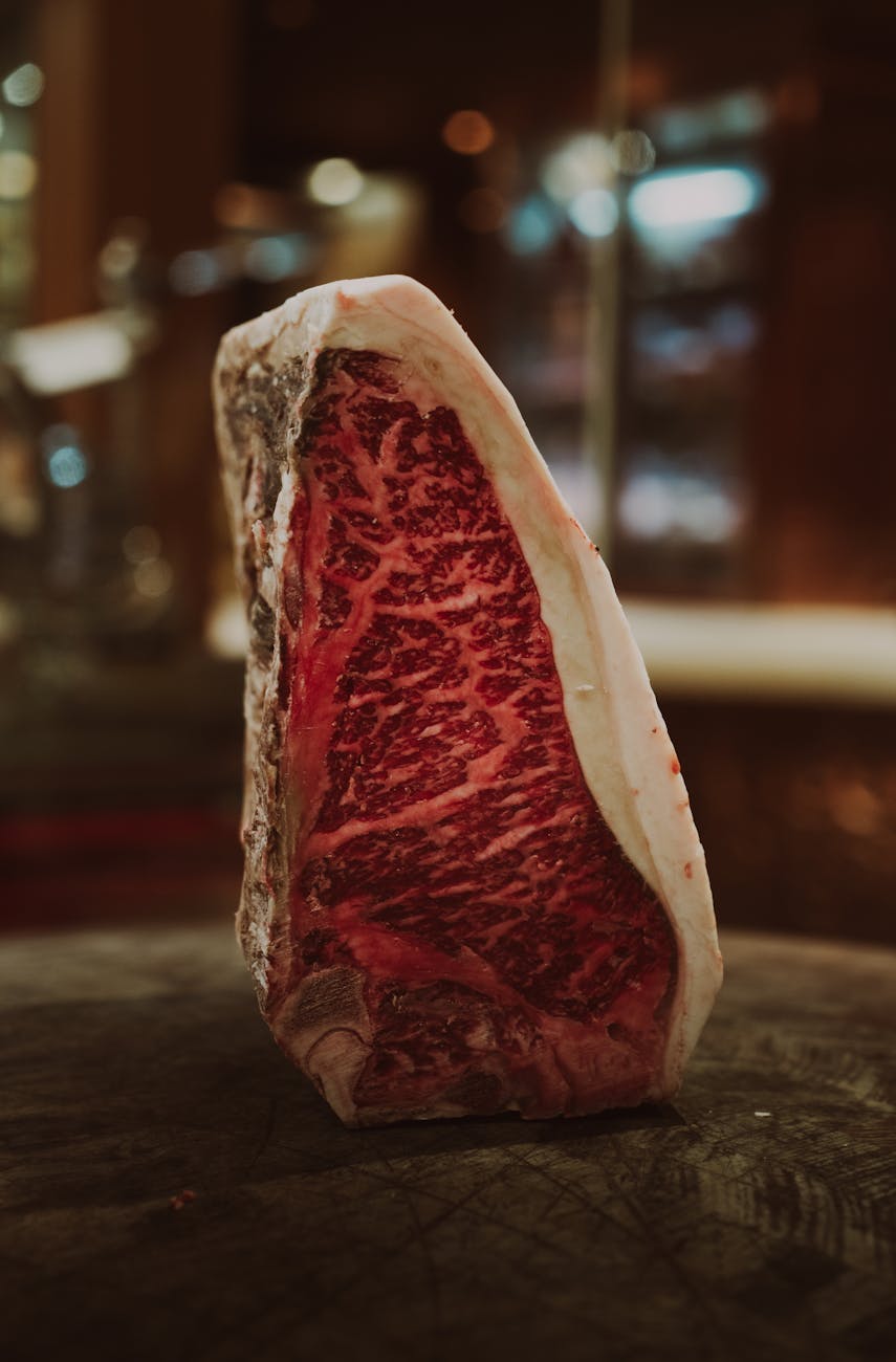 meat in close up