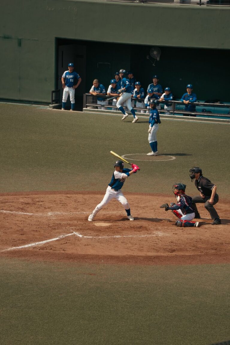 baseball game in action at tokyo field