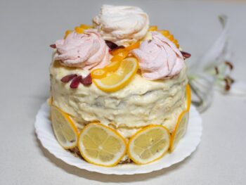 Lemon Chiffon Cake Day