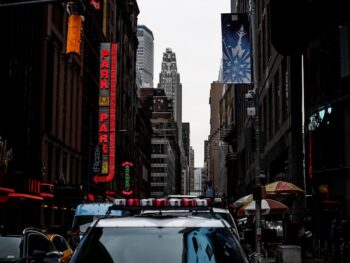 photo of cars in the city